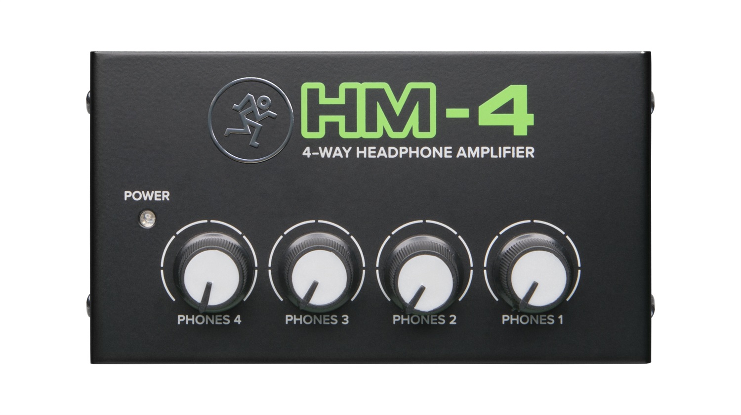 Mackie HM-4 Amplificatore per Cuffie Nero 4 Vie