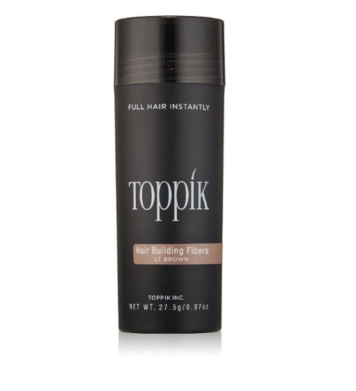 Toppik Microfibre di Cheratina - Hair Building Fibers - Light Brown e Castano Chiaro - 27,5 gr
