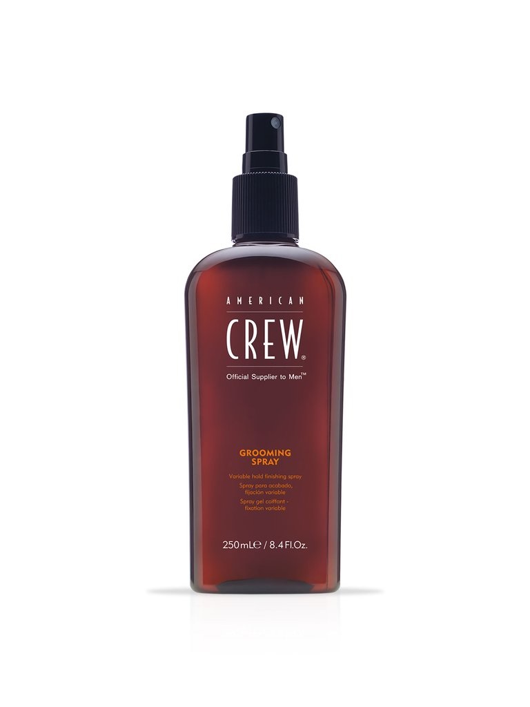 American Crew Grooming Spray 250 ml - Spray per capelli Uomo, Fissaggio e Styling, Effetto Antistatico e Idratante