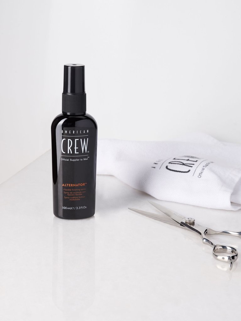 American Crew Alternator Finishing Spray per capelli Uomo 100 ml - Fissaggio Flessibile e Restyling Facile