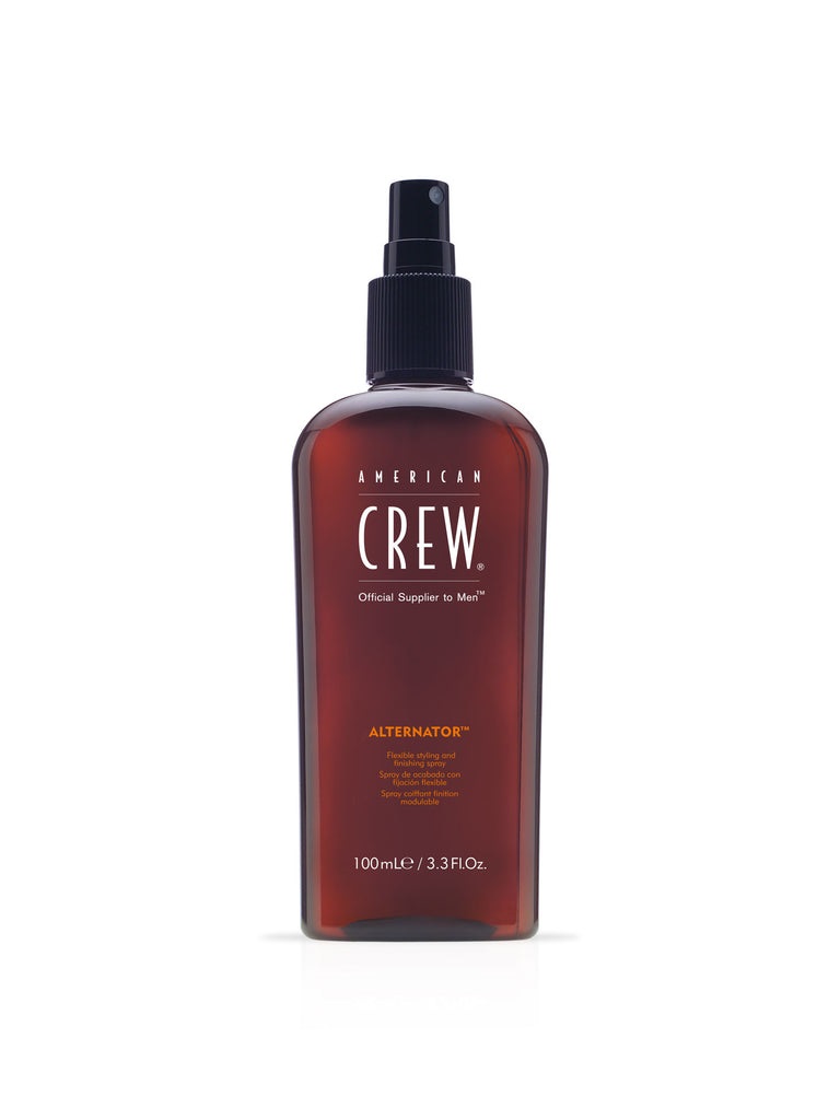 American Crew Alternator Spray per Capelli Uomo 100 ml - Tenuta Media, Finitura Semi Lucida, Look Naturale, Formula Professionale