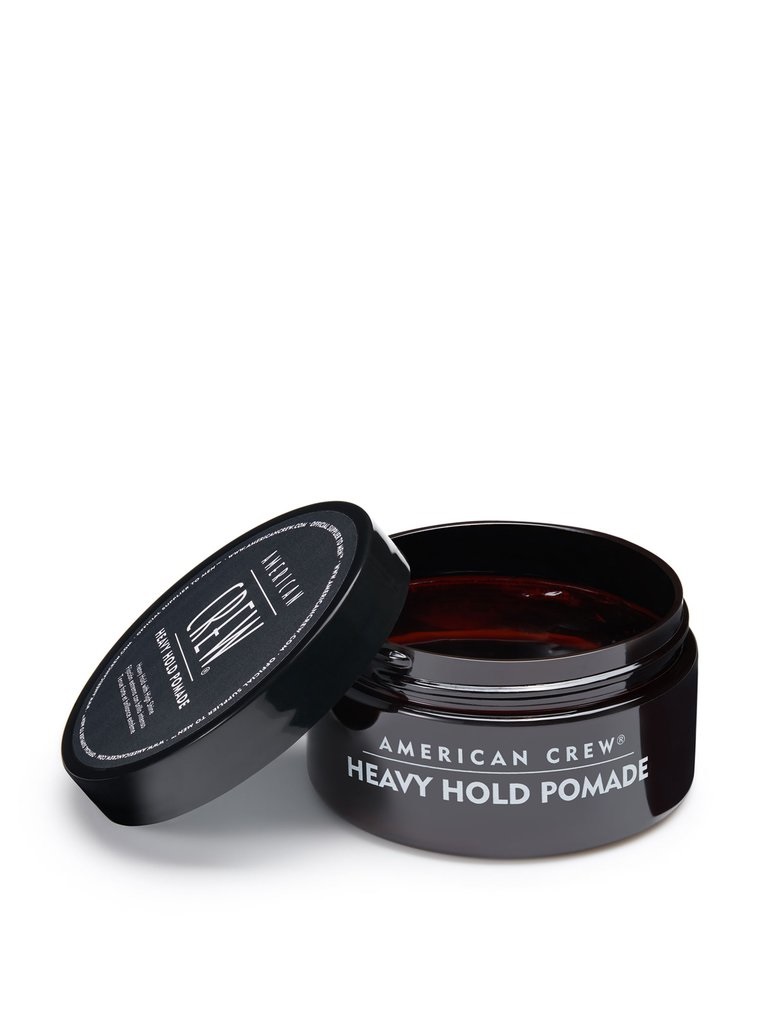 American Crew Heavy Hold Pomade 85g - Pomata per Capelli con Fissaggio Forte e Brillantezza Estrema