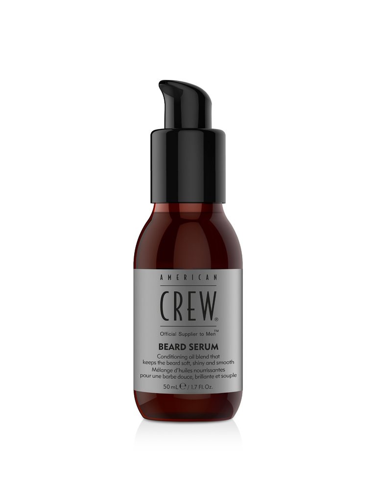 American Crew Beard Serum 50 ml - Siero Nutriente per Barba, Ammorbidisce e Dona Lucentezza