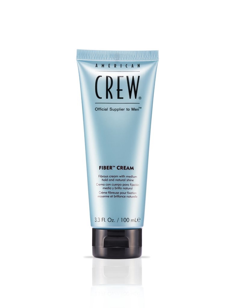 American Crew Fiber Cream Crema per Capelli 100 ml - Fissazione Media e Lucentezza Naturale