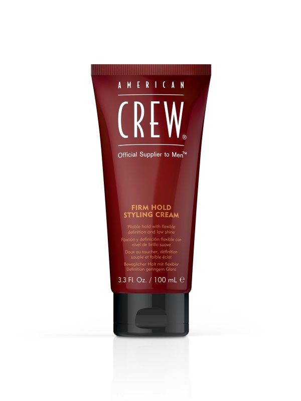 American Crew Firm Hold Styling Cream 100 ml - Crema Modellante Idratante per Capelli con Tenuta Forte e Flessibile