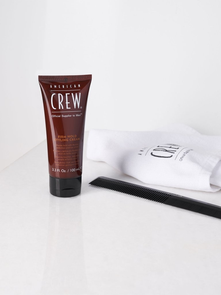 American Crew Firm Hold Styling Cream 100 ml - Crema Modellante Idratante per Capelli con Tenuta Forte e Flessibile
