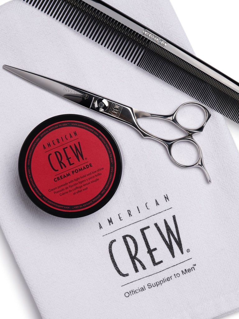 American Crew Cream Pomade - Pasta per capelli a tenuta leggera e bassa lucentezza, 85 g per Uomo