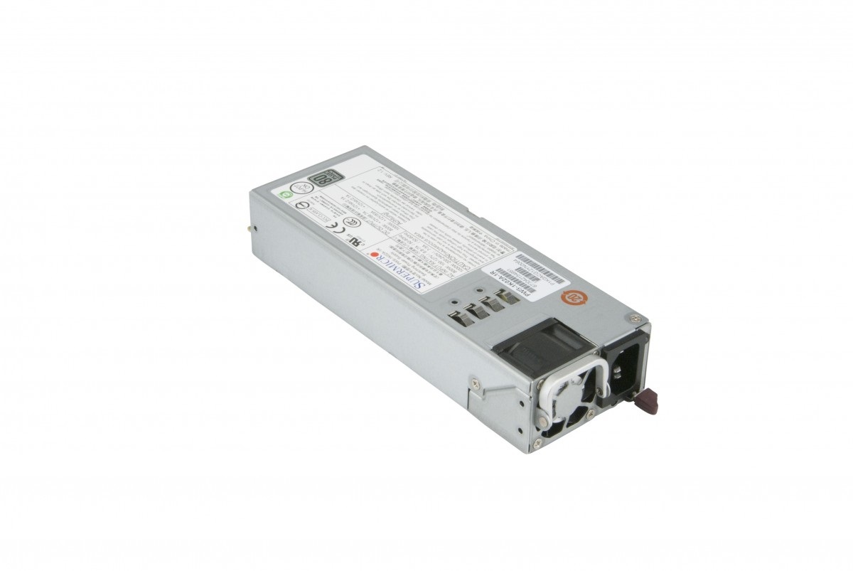 Supermicro PWS-1K02A-1R Alimentatore per Computer 800 W 1U Metallico con Certificazione 80 PLUS Titanium