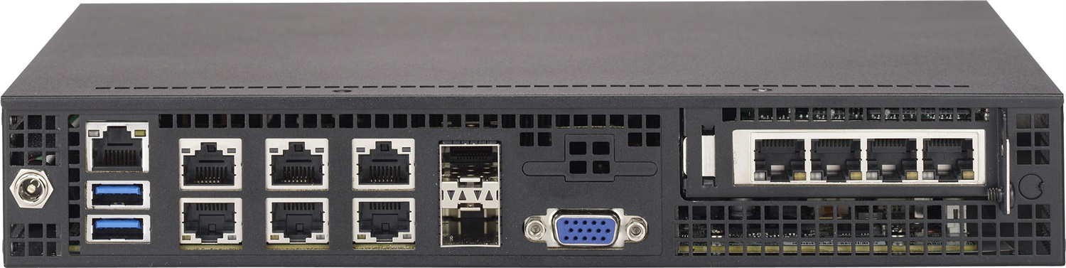 Supermicro CSE-E300 Computer Case Portabagagli Nero - Supporto per schede madri Flex-ATX e Mini-ITX