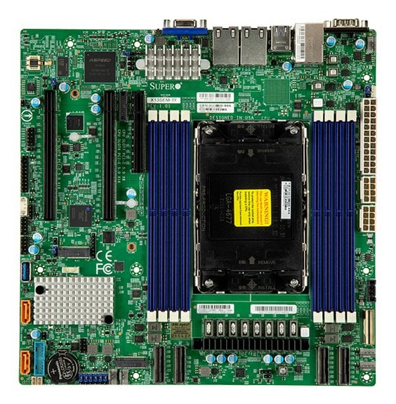 Supermicro MBD-X13SEM-TF Scheda Madre micro ATX con Chipset Intel C741 e Socket LGA 4677