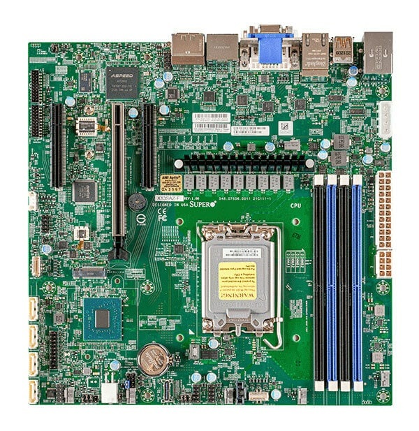 Supermicro MBD-X13SAZ-F Scheda Madre Intel R680E micro ATX
