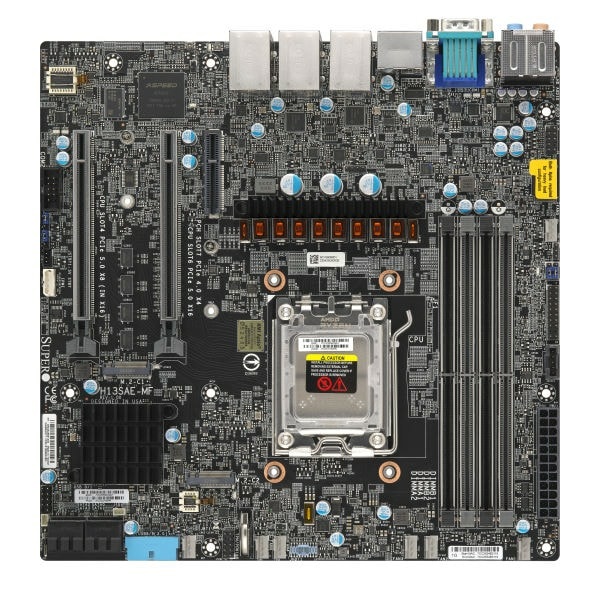 Supermicro MBD-H13SAE-MF Scheda Madre AMD B650 Socket AM5 micro ATX con supporto DDR4 fino a 192 GB