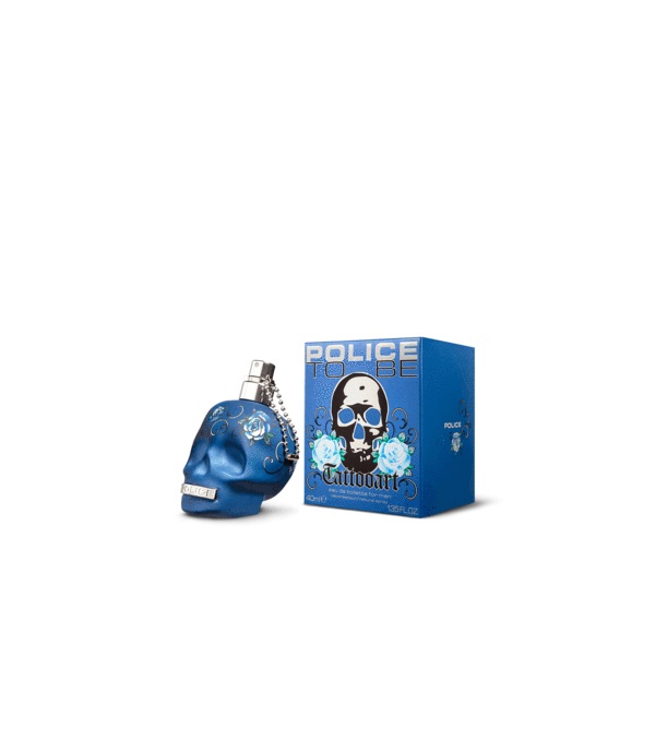 Police To Be Tattooart Eau de Toilette 40 ml - Fragranza Legnosa e Aromatica per Uomo