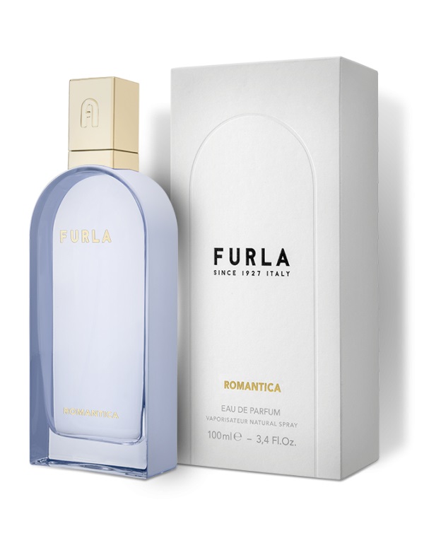Furla Romantica Eau de Parfum 100 ml - Fragranza Floreale e Fruttata per Donna con Note di Peonia, Ribes Nero e Vaniglia