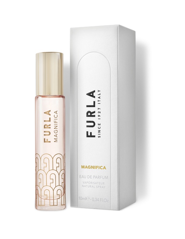 Furla Magnifica Eau De Parfum 10 ml - Fragranza Floreale con Mandarino, Lavanda Blu e Pera