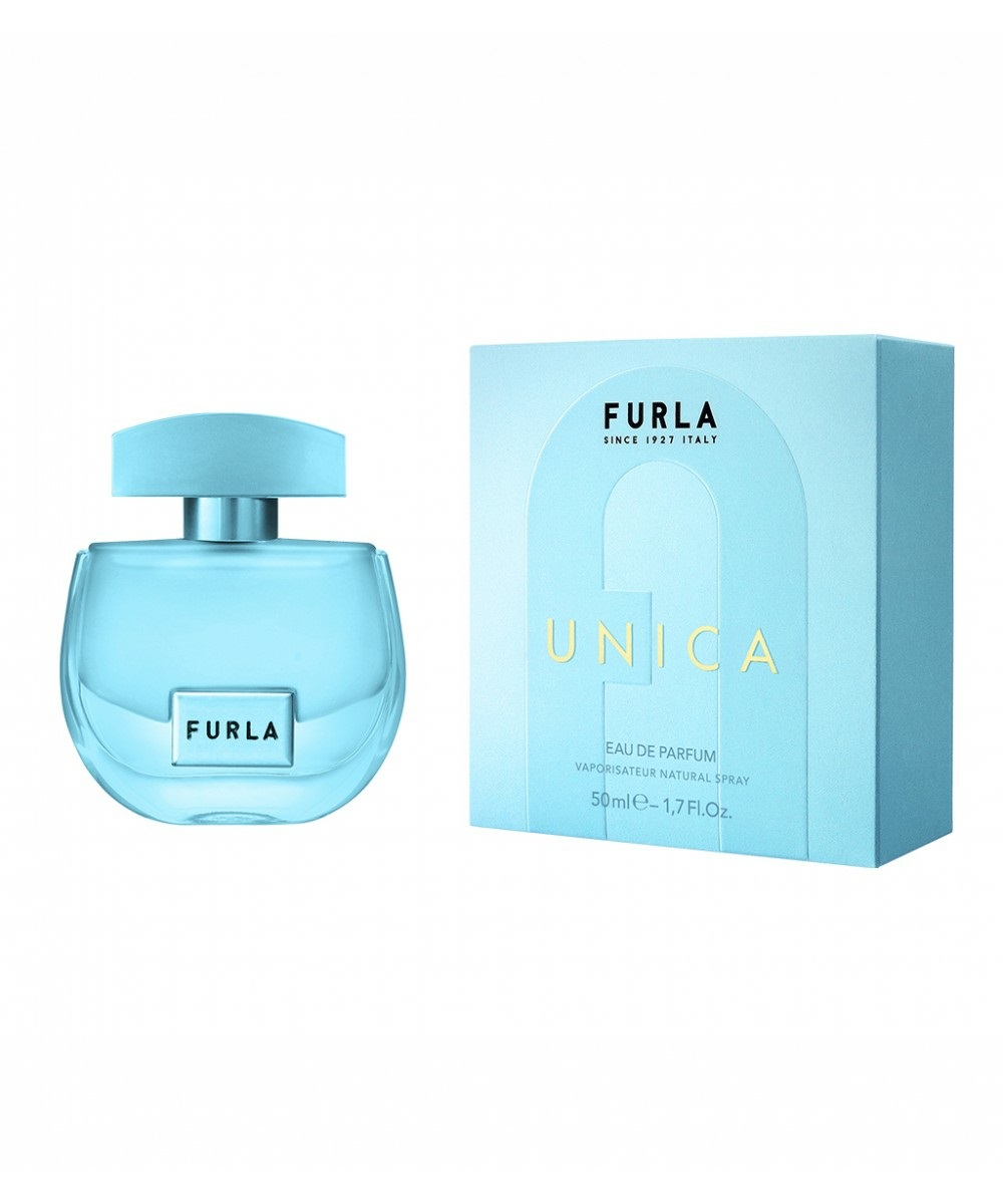 Furla Unica Eau De Parfum 50 ml - Fragranza Floreale con Gelsomino, Pistacchio e Sale Marino