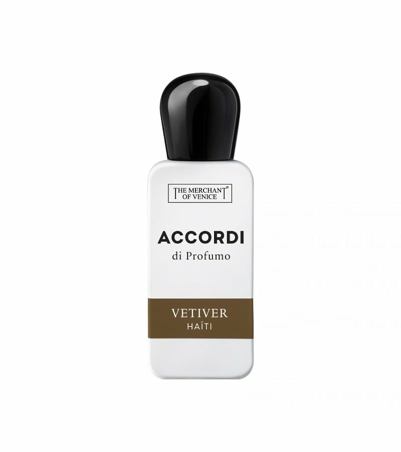 The Merchant Of Venice Accordi Di Profumo Vetiver Haiti Eau De Parfum 30ml - Fragranza Donna, Spray, Flacone Non Ricaricabile