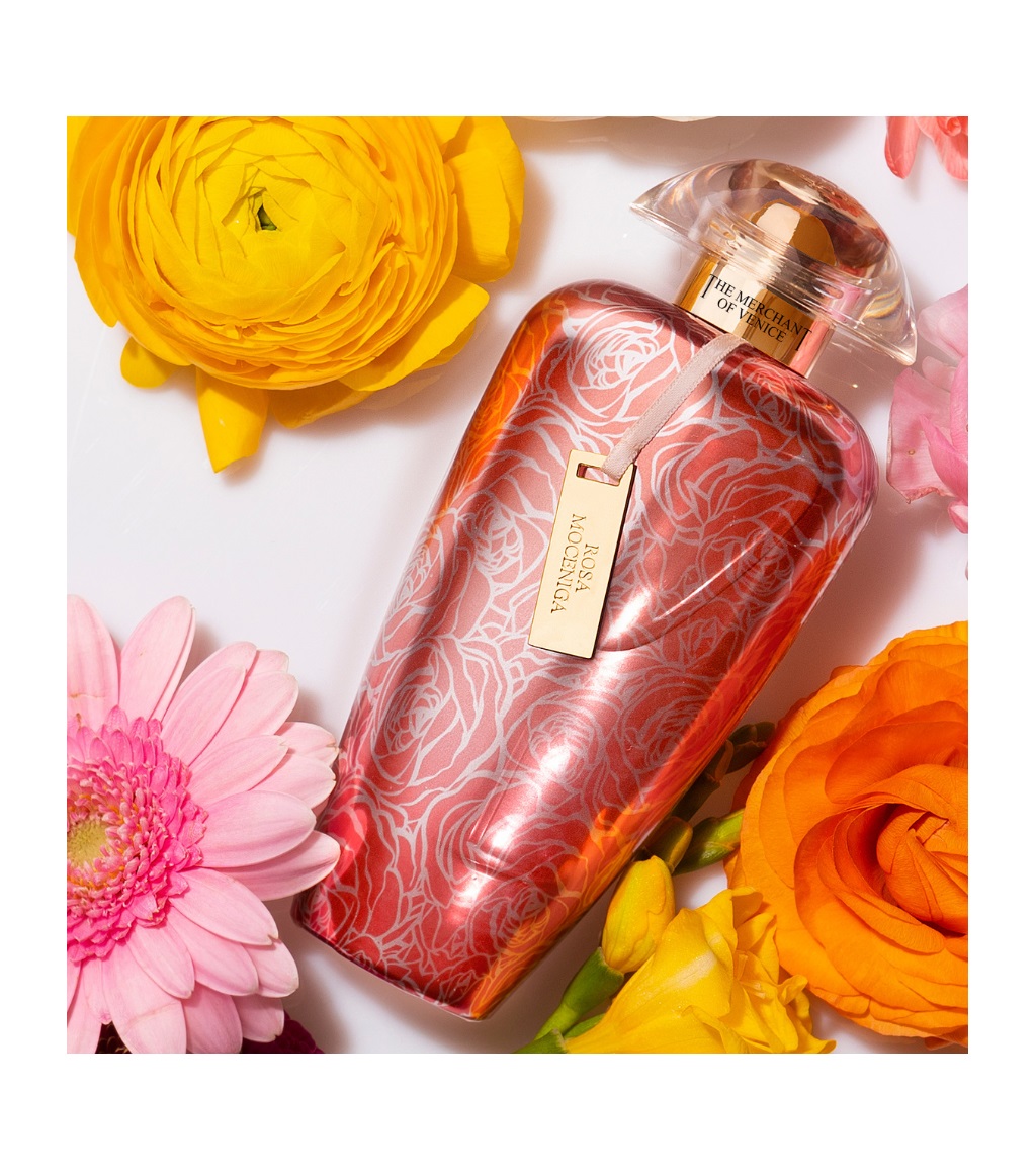 The Merchant of Venice Rosa Moceniga Eau de Parfum 50ml - Fragranza Femminile con Note di Limone Siciliano e Rosa Moceniga