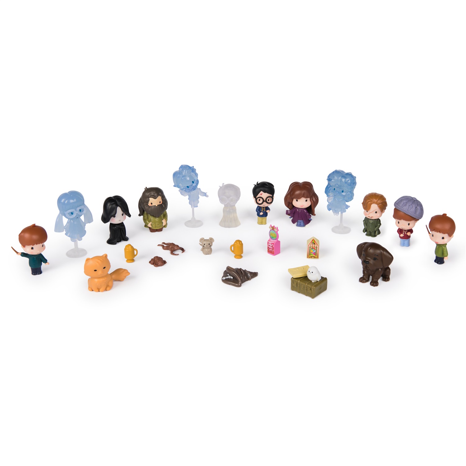 Wizarding World Harry Potter - Calendario dell'Avvento Fosforescente 2024 Micro Magical Moments con 24 Giocattoli a Sorpresa, Adatto dai 6 Anni in Su