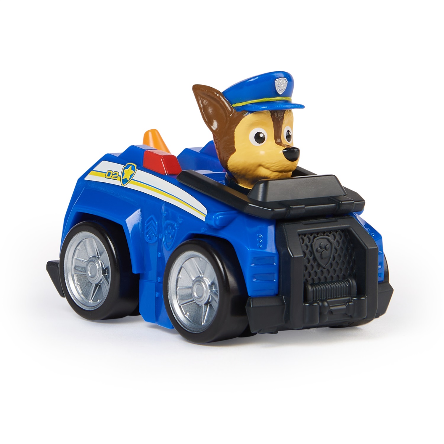 Spin Master Paw Patrol Pup Squad Racers - Mini veicolo collezionabile Chase, Marshall e Rocky, adatto per bambini dai 3 anni in su