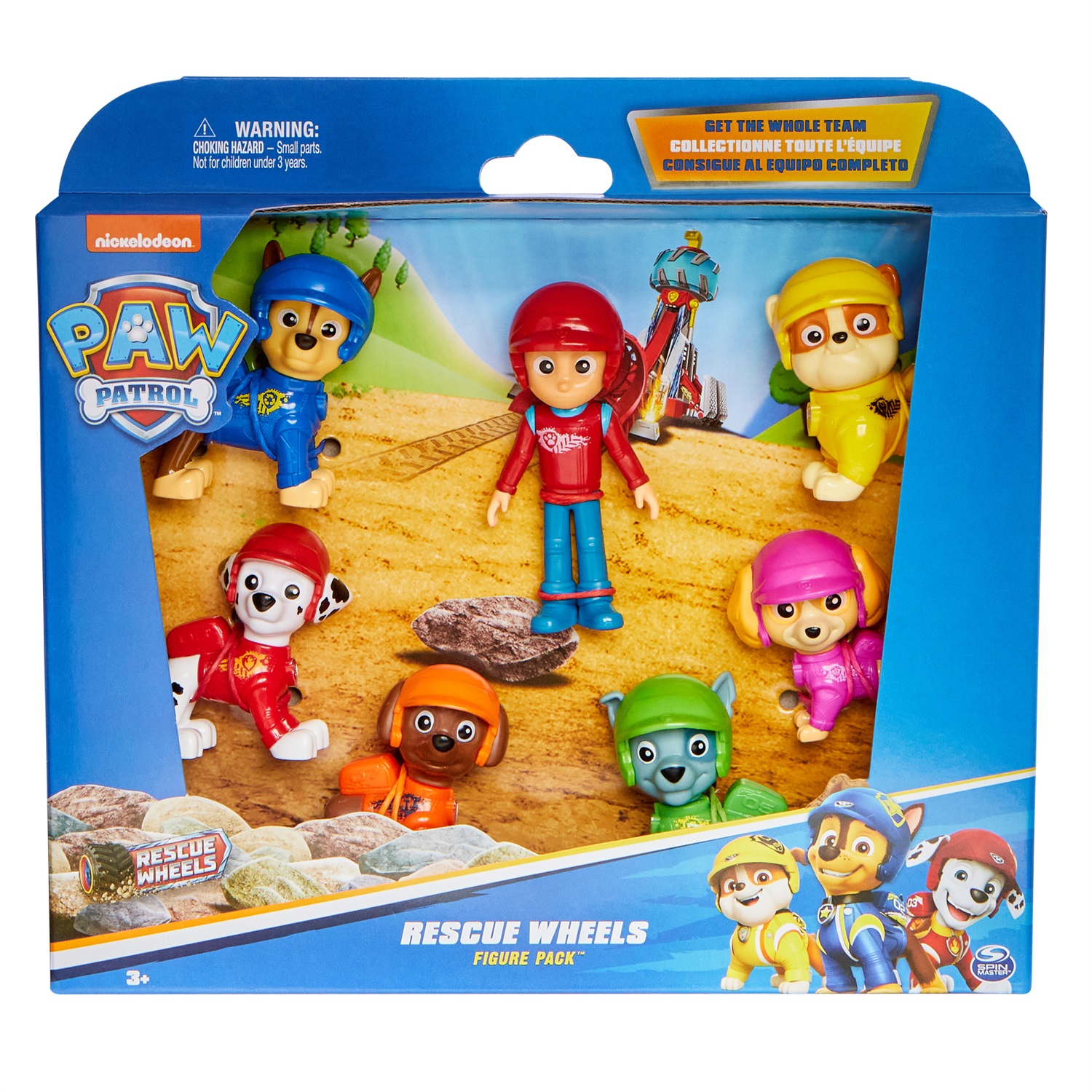 PAW Patrol: Confezione Regalo con 7 Personaggi Collezionabili - Action Figures per Bambini e Bambine 3 Anni