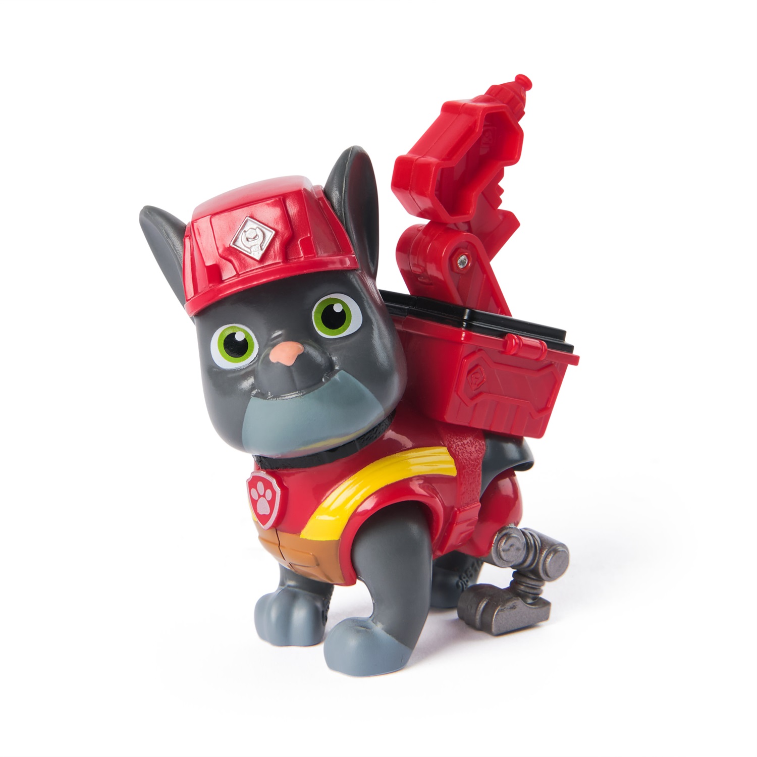 Spin Master Rubble & Crew Charger Tool Wagger - Action Figure con Zaino, Uniforme Rubble & Crew, Età 3