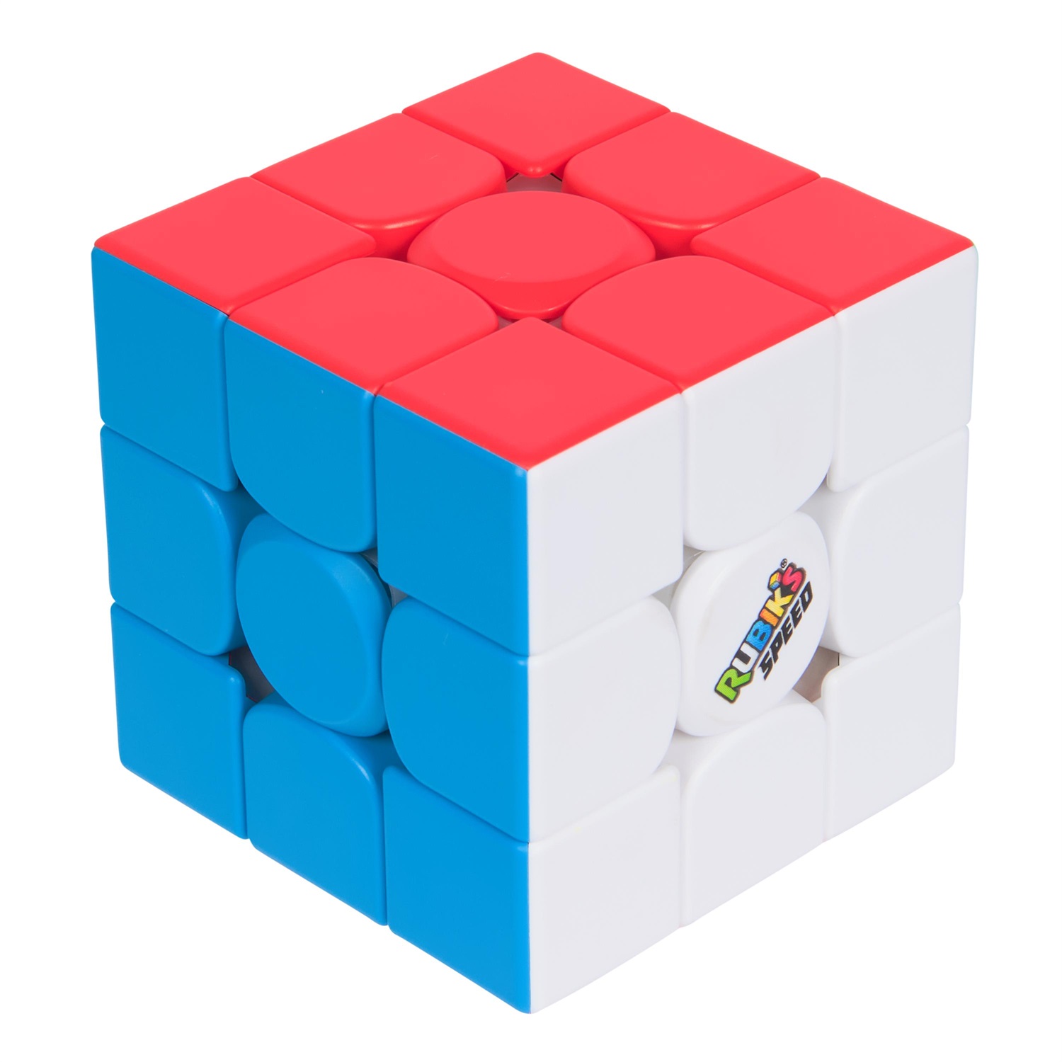 Rubik's Cubo 3x3 Speed Magnetico - Giocattolo Tattile per Speedcubing, Stickerless, per Adulti e Bambini 8