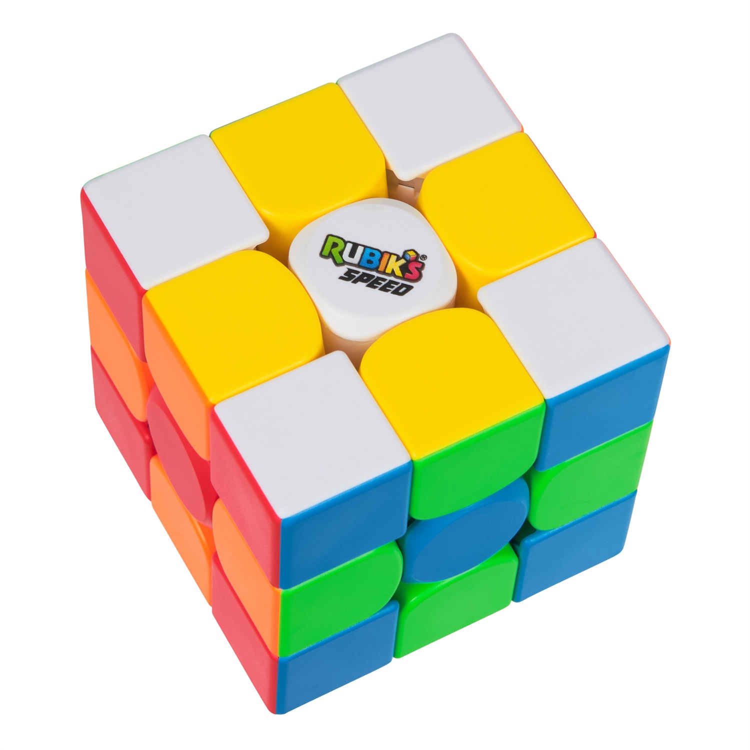 Rubik's Cubo 3x3 Speed Magnetico - Giocattolo Tattile per Speedcubing, Stickerless, per Adulti e Bambini 8