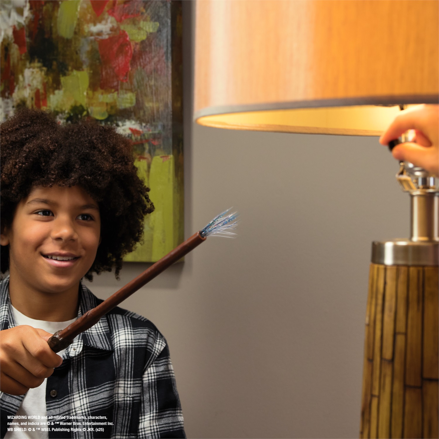 Wizarding World Bacchetta Magica Harry Potter Spectacular Spell, 27,9 cm, con Suoni e Effetto Scintillio, Giocattolo per Bambini 6 Anni