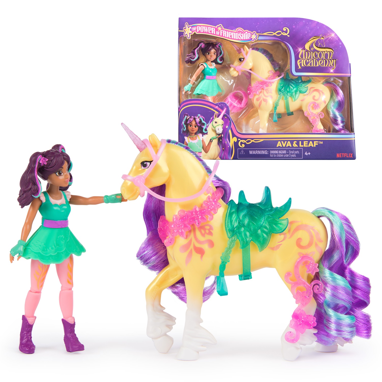 Unicorn Academy Set di Ava e Leaf - Magia e Amicizia per Bambini