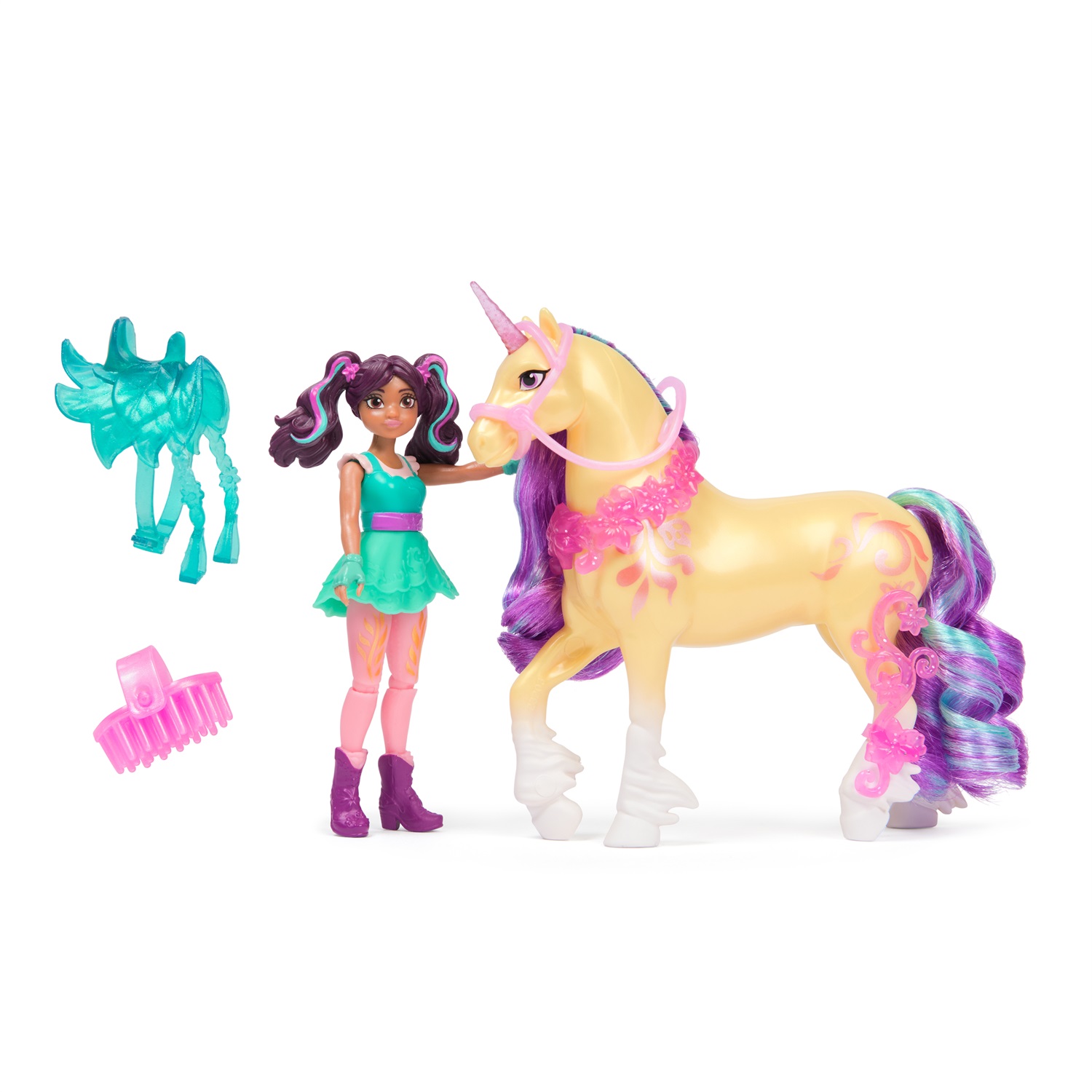 Unicorn Academy Set di Ava e Leaf - Magia e Amicizia per Bambini