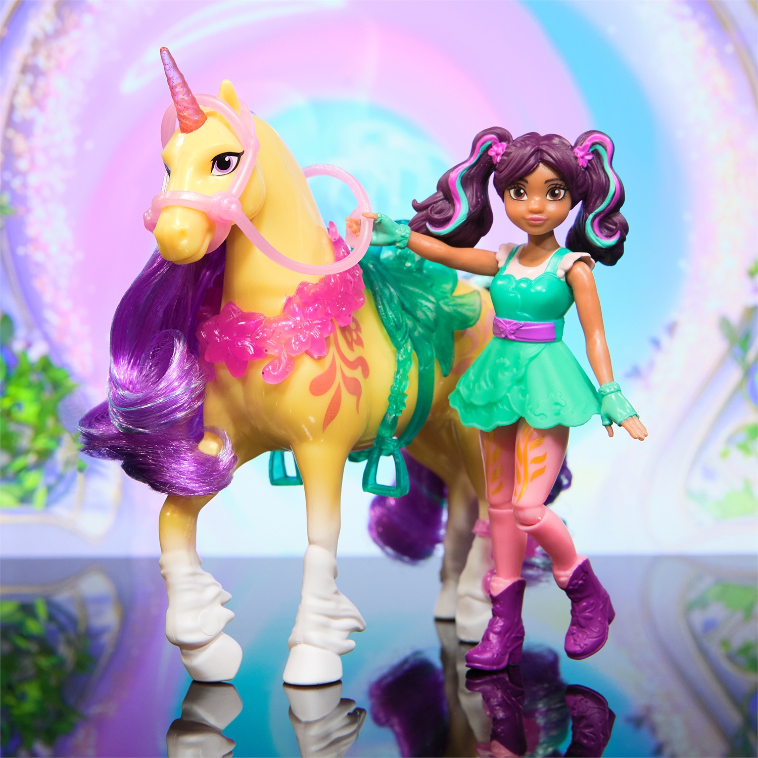 Unicorn Academy Set di Ava e Leaf - Magia e Amicizia per Bambini