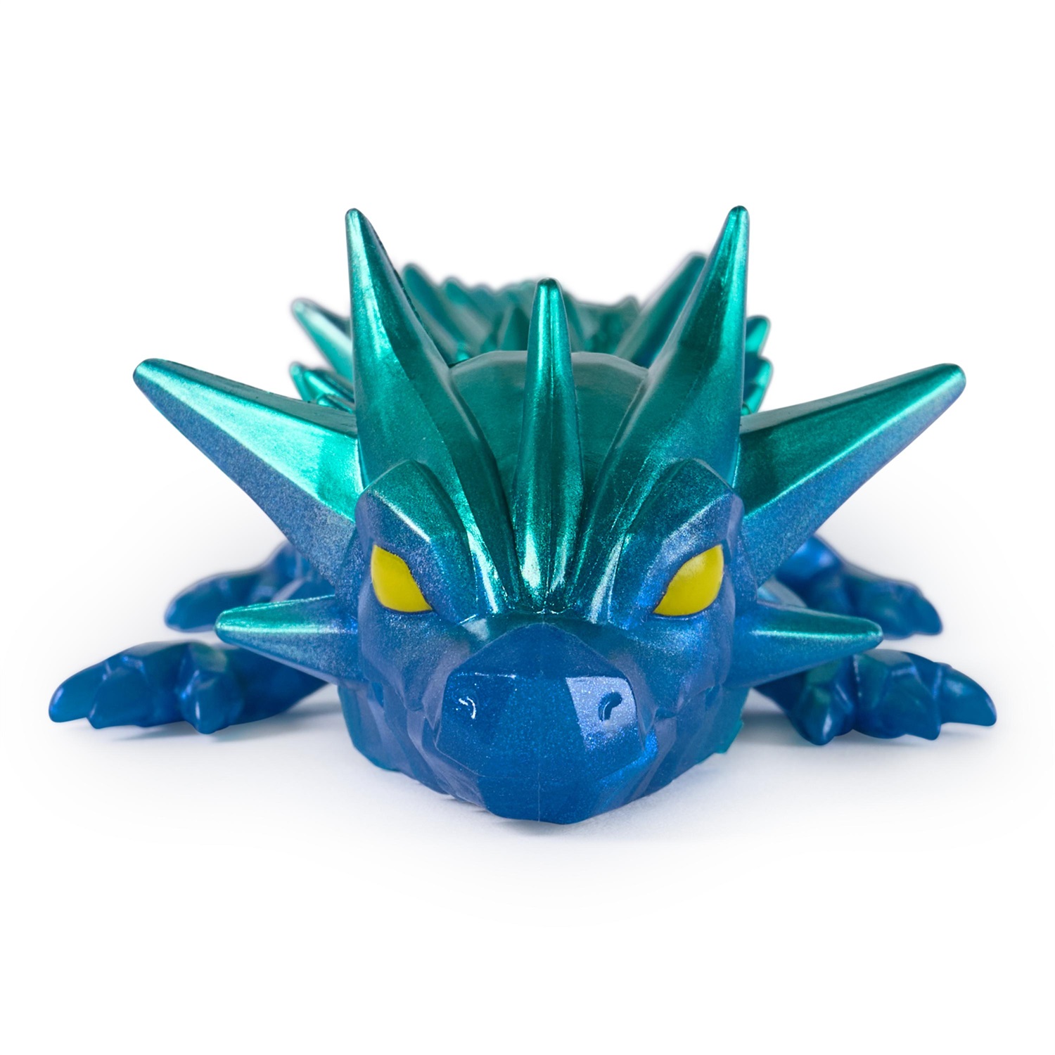 SPIN MASTER Crystalynx Drago Interattivo 31,8 cm - Fidget Toy con Articolazioni Mobili e Uovo Blind