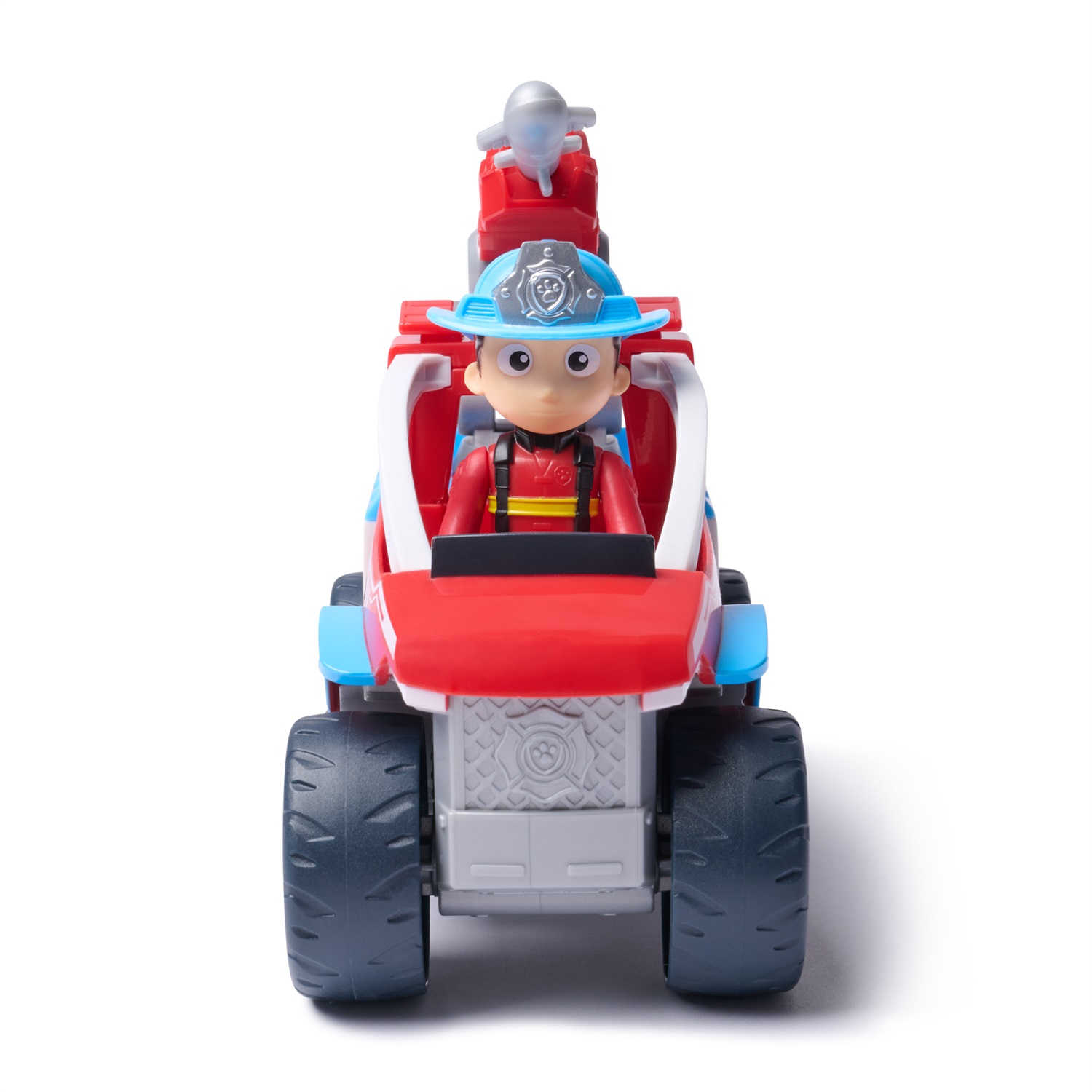PAW Patrol Quad Antincendio con Ryder - Veicolo da 18 cm con Lanciatore di Droni e Drone Incluso, Giocattolo per Bambini dai 3 Anni