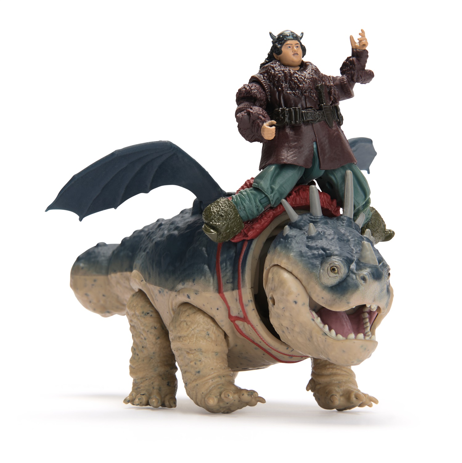 Spin Master How to Train Your Dragon - Giocattolo Gronkio e Gambadipesce, Drago e Vichingo, per Bambini 4 Anni
