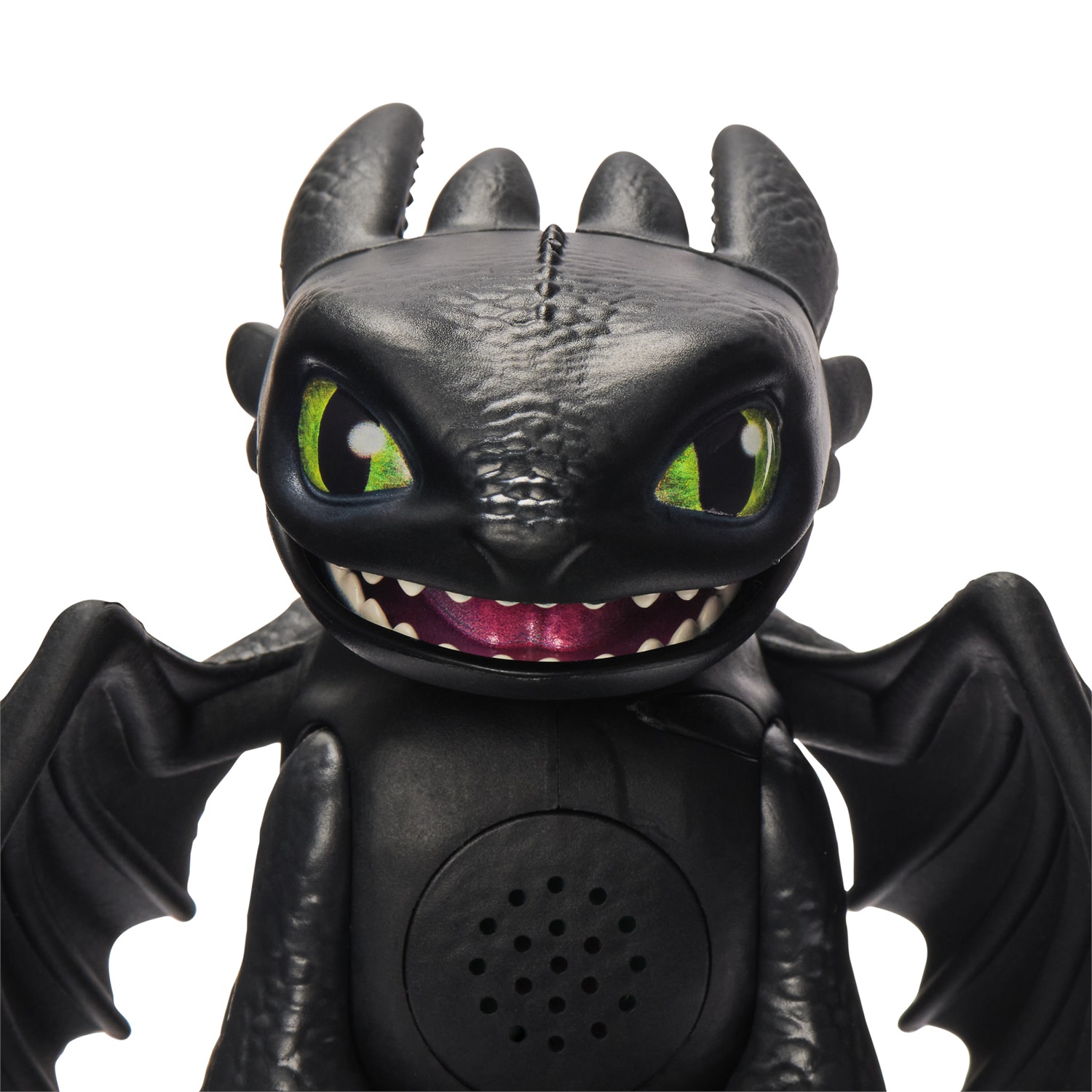 DreamWorks Dragons Mini Sdentato Interattivo - Drago con Oltre 25 Suoni, Movimento e Sensore Tattile, Giocattolo per Bambini e Bambine 4 Anni
