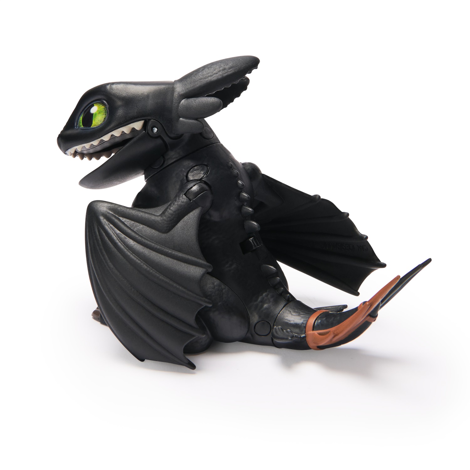 DreamWorks Dragons Mini Sdentato Interattivo - Drago con Oltre 25 Suoni, Movimento e Sensore Tattile, Giocattolo per Bambini e Bambine 4 Anni
