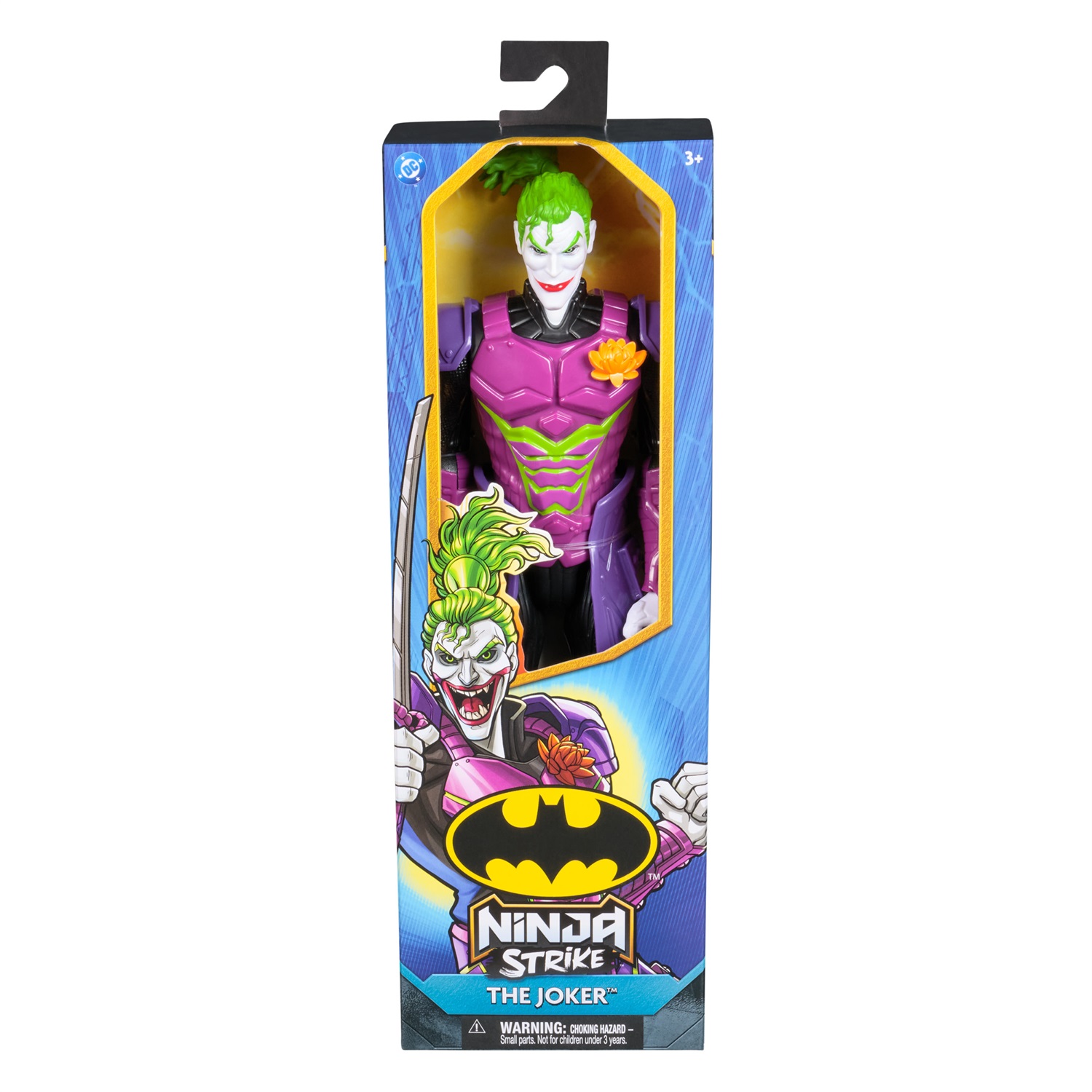 Spin Master - Action Figure Batman Ninja Joker 30 cm con 11 Punti di Articolazione per Avventure Epiche