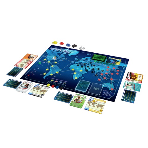 Z-Man Games Pandemic - Gioco da Tavolo Strategia per 2-4 Giocatori, Età 8 , Durata 45 Minuti