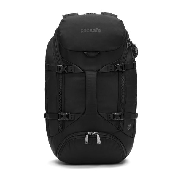 Pacsafe Venturesafe EXP35 Zaino da Viaggio Antifurto 35L Nero in Poliestere Riciclato