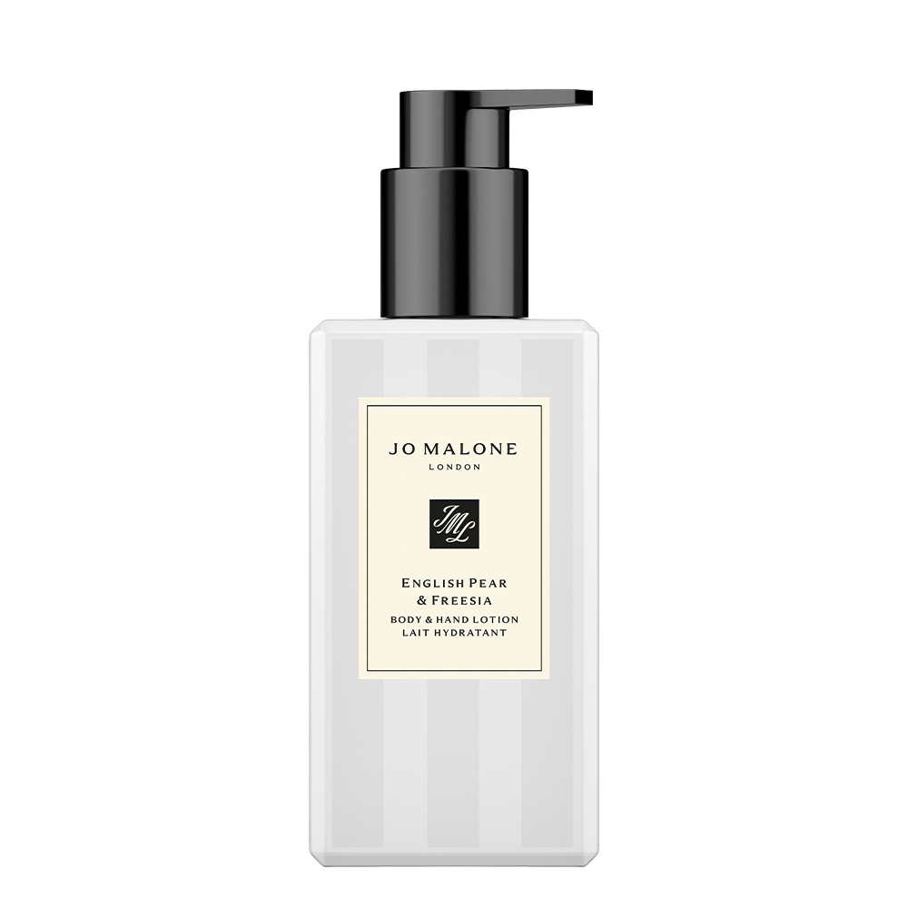 Jo Malone London English Pear & Freesia Lozione Mani e Corpo 250 ml - Idratante, Profumo Fruttato Floreale, Texture Setosa con Olio di Cocco e Acido Ialuronico