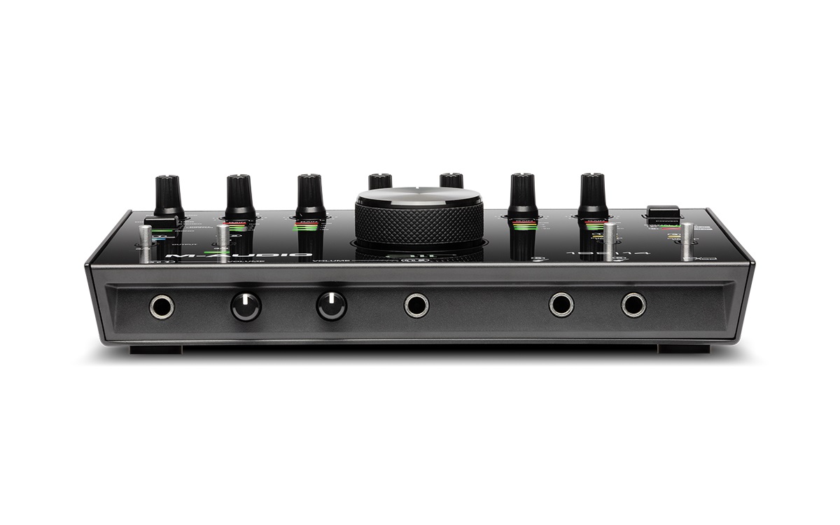 M-Audio AIR 192|14 - Interfaccia Audio Esterna MIDI USB, 8 Ingressi/4 Uscite, Registrazione Professionale a 24 bit/192 kHz con Pacchetto Software incluso