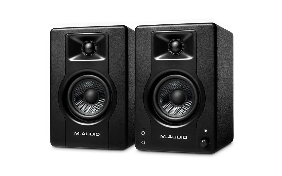M-AUDIO BX3 - Casse Attive Monitor da Studio 120 W con Woofer in Kevlar da 3,5