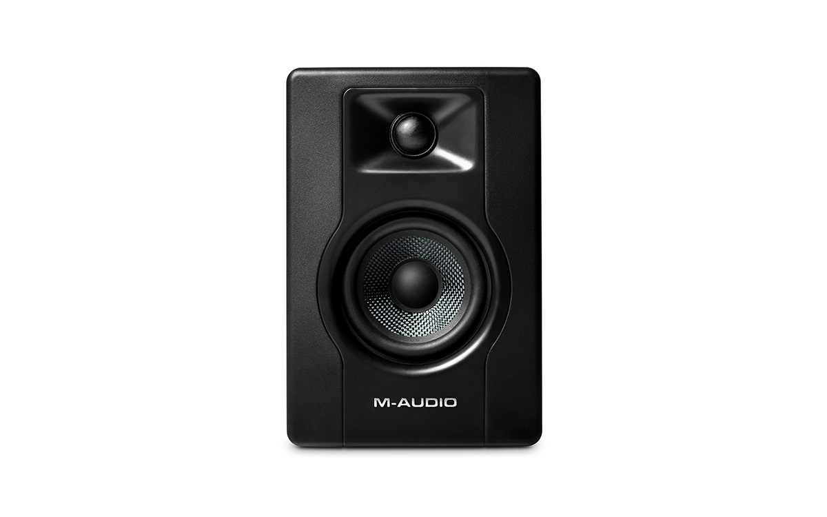 M-AUDIO BX3 - Casse Attive Monitor da Studio 120 W con Woofer in Kevlar da 3,5