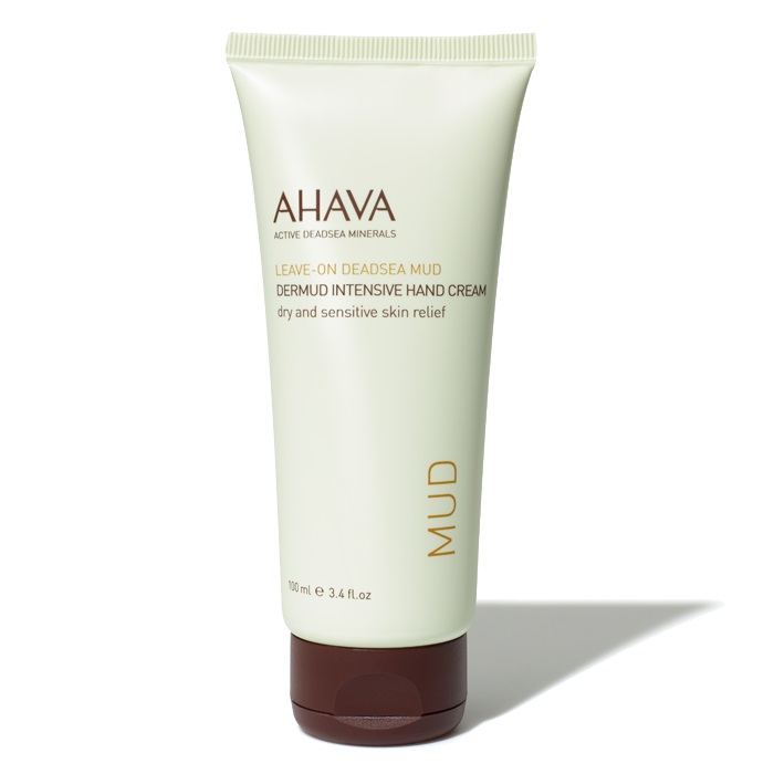 AHAVA Dermud Intensive Hand Cream 100 ml - Crema Mani Lenitiva e Nutriente con Fango del Mar Morto