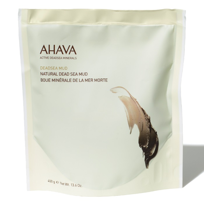 AHAVA Dead Sea Mud 400 g - Fango Naturale Purificante per il Corpo con Minerali del Mar Morto