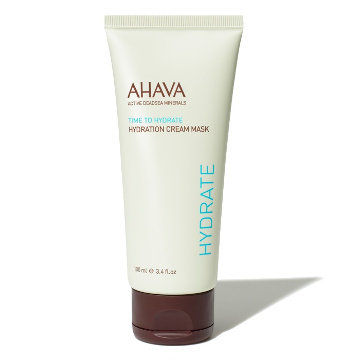 AHAVA Maschera Crema Idratante 100 ml - Rigenera, Combatte la Disidratazione, Calma e Rende la Pelle Liscia con Osmoter, Fango del Mar Morto, Pentavitin, Vitamina E, Burro di Karité e Acido Ialuronico