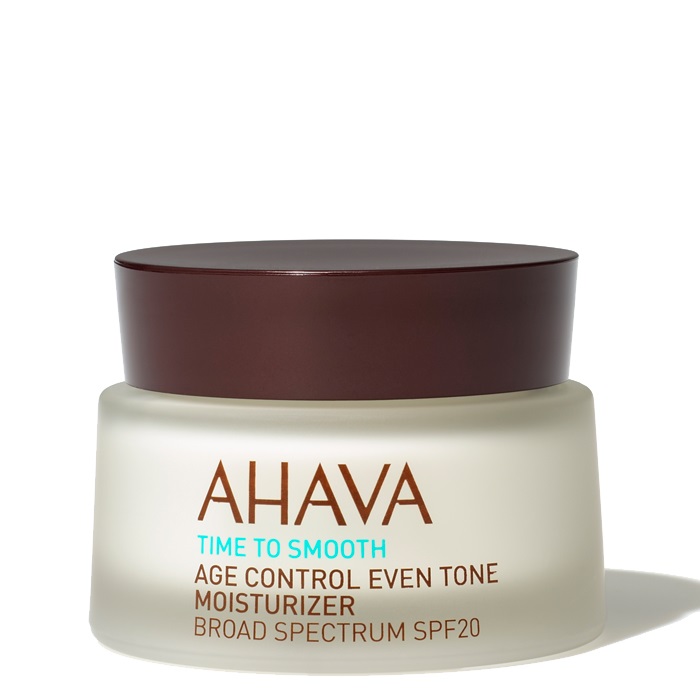 Ahava Time to Smooth Age Control Even Tone Moisturizer Crema Viso Idratante SPF 20 - 50 ml