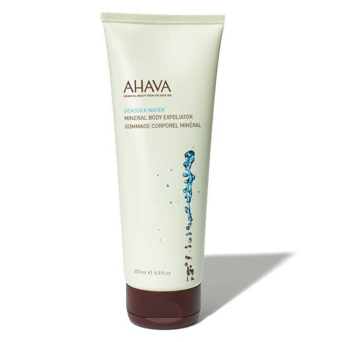 AHAVA Esfoliante Corpo Minerale 200 ml - Con Acqua del Mar Morto e Granuli di Alghe Rosse per una Pelle Liscia e Idratata