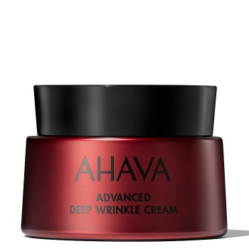Ahava Apple of Sodom Advanced Deep Wrinkle Cream 50 ml - Crema per il viso che rassoda, idrata e riduce le rughe profonde